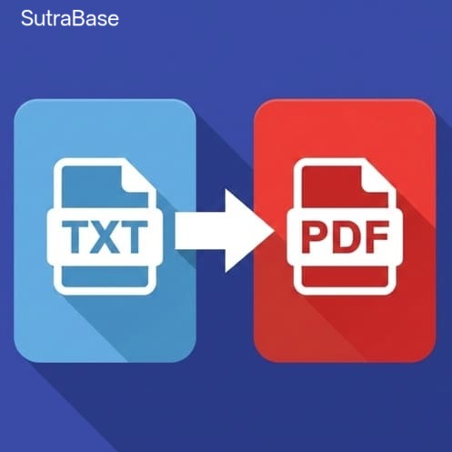 Text to PDF Converter
